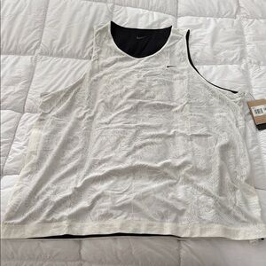 Nike Reversible White and Black Tank Top